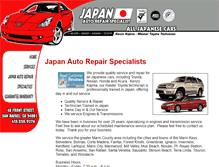 Tablet Screenshot of japanautorepair.com